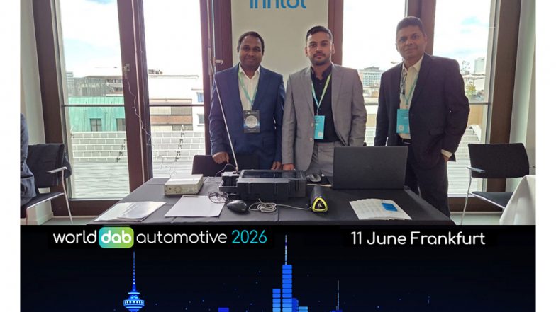 Business News | Inntot Technologies Reinforces Software-Defined Radio Leadership at WorldDAB Automotive 2026