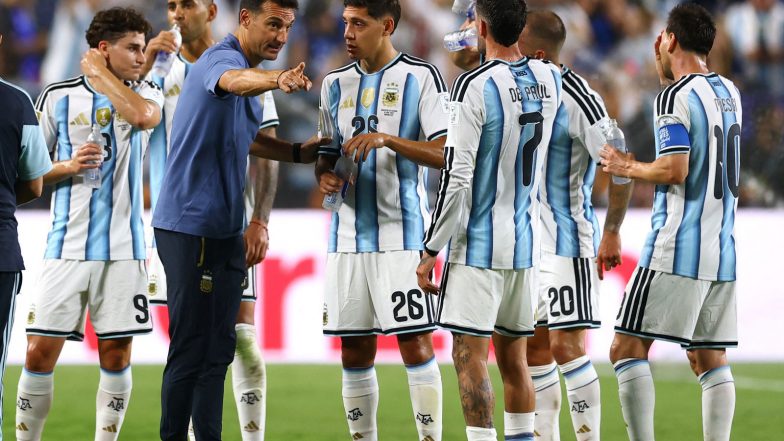 Sports News | If We Do Things Right, It'll Be Hard to Beat Us: Argentina Coach Scaloni After 3-0 Win over Algeria