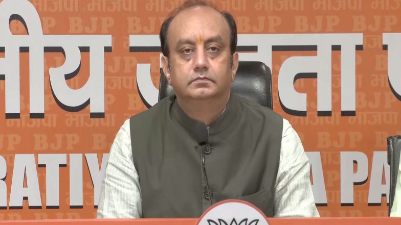 India News | 'Wants to Create Destruction to Fulfill Political Aspirations:" BJP's Sudhanshu Trivedi Hits out at Rahul Gandhi over Kota's NEET-UG Paper Leak Protest