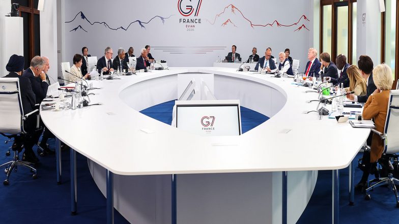 World News | G7 Leaders Hail Breakthrough US-Iran Deal, Demand Hezbollah Disarmament in Sweeping Security Vision