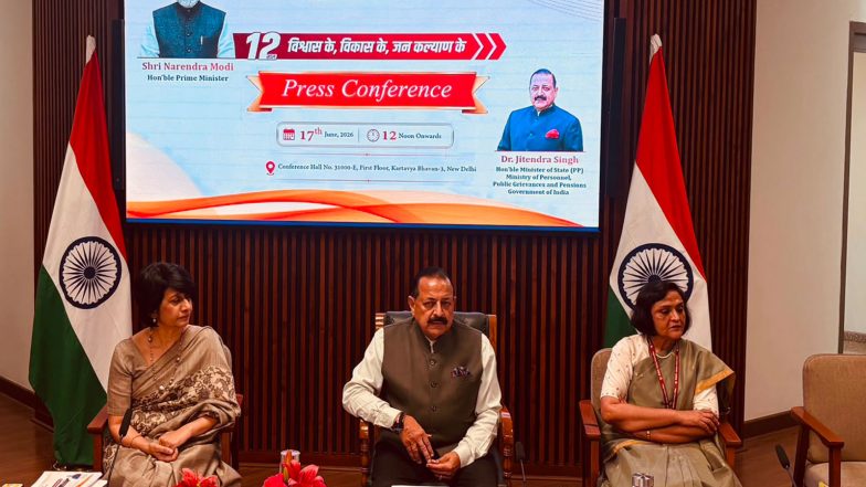 Business News | Govt Develops AI-HI Hybrid Grievance Redressal Model to Boost Citizen Satisfaction: Jitendra Singh