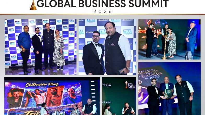 Business News | TBS Media Concludes Star-Studded Global Business Summit 2026, Honoring India's Corporate Titans and Next-Gen Innovators in New Delhi