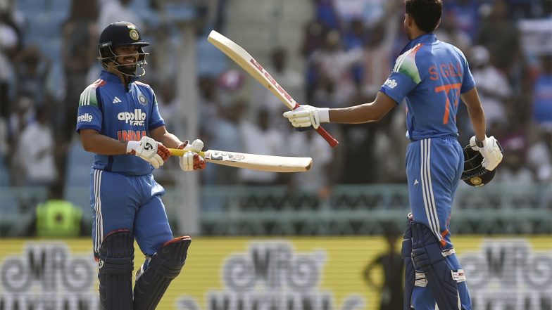 Sports News | Gill, Kishan's Big Tons Help India Set 403-run Target for Afghanistan in 2nd ODI