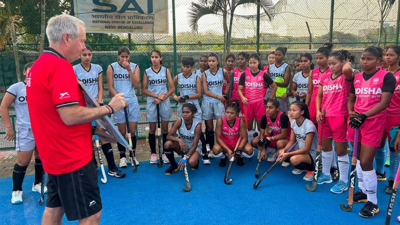 Sports News | India Junior Women's Hockey Team Set for Exposure Tour of United Kingdom Under New Coach Tim White