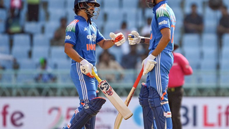 Sports News | Gill, Kishan and Pacers Help India Beat Afghanistan by 170 Runs in 2nd ODI