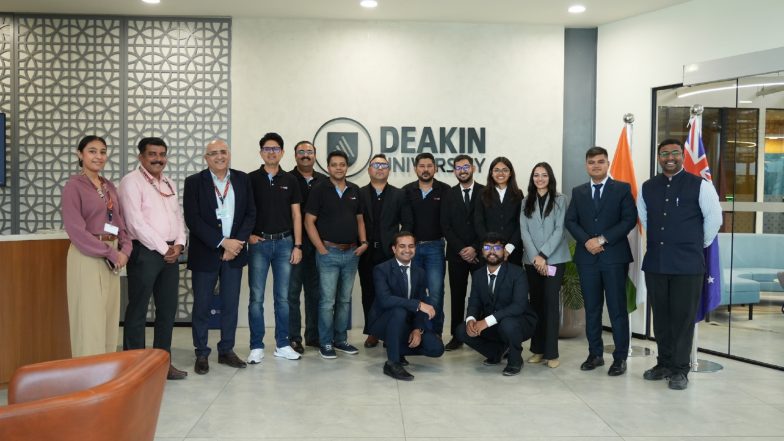 Business News | Global Analytics and Cyber Security Talent in Demand as NAB and Adani Recruit Deakin GIFT City Campus Students