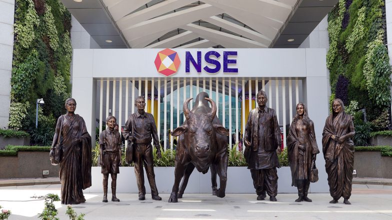 Business News | NSE Appoints Record 20 Merchant Bankers for Proposed Rs 30,000 Crore IPO; Issue to Be Entirely OFS