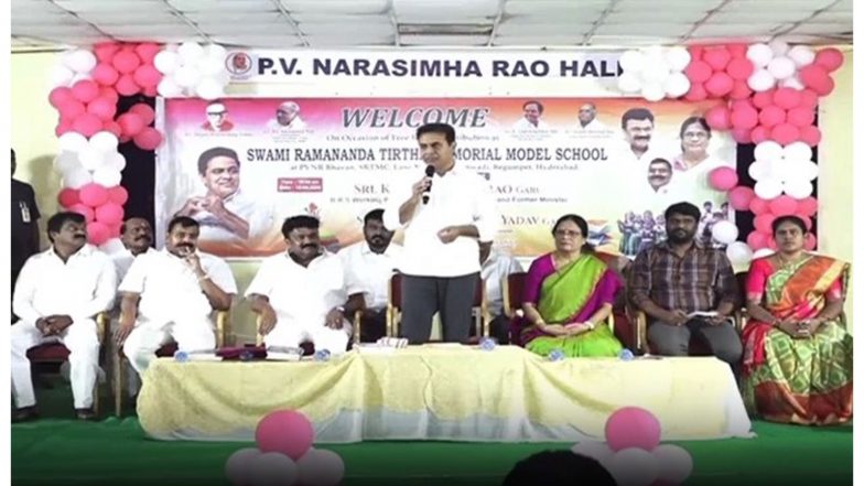 India News | KTR Urges Students to Draw Inspiration from Former PM Narasimha Rao's Life