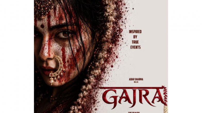 Entertainment News | Adah Sharma to Star in Marathi Film 'Gajra', First Look Poster Unveiled