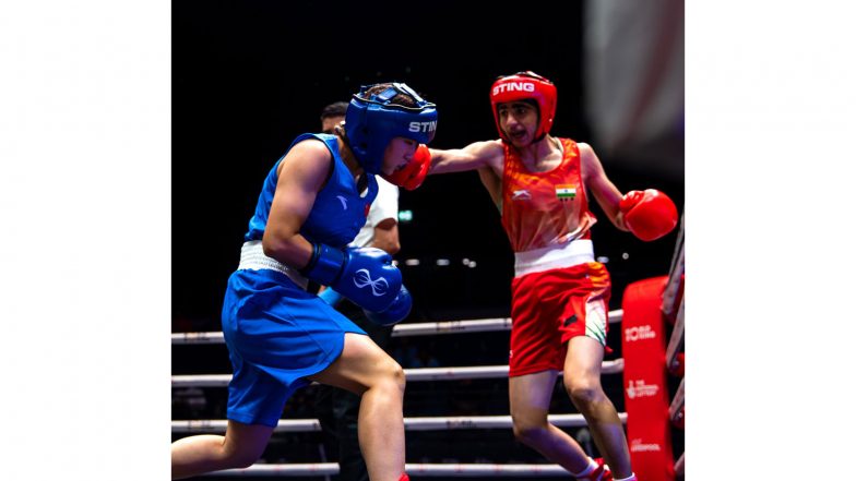 Sports News | India's Minakshi Advances to Quarterfinals at Boxing World Cup in China
