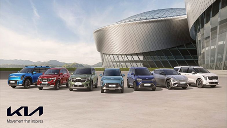 Business News | Kia India to Raise Vehicle Prices by Up to 2% from July 1