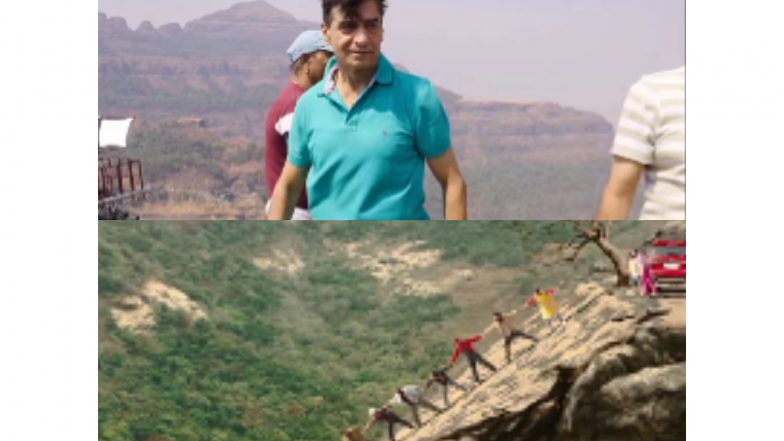 Entertainment News | Riteish Deshmukh Shares Hilarious BTS from 'Dhamaal 4' Cliff-hanging Scene