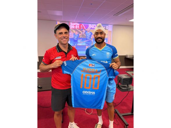 Sports News | Hockey India Congratulates Jugraj Singh on Completing 100 International Caps