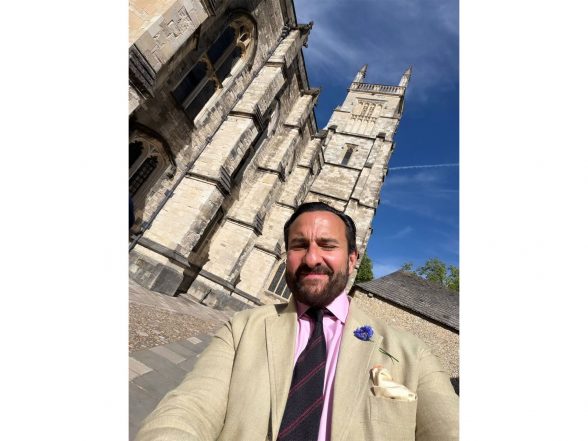 Entertainment News | Saif Ali Khan Pays Tribute to His Late Father Mansoor Ali Khan Pataundi at Winchester College