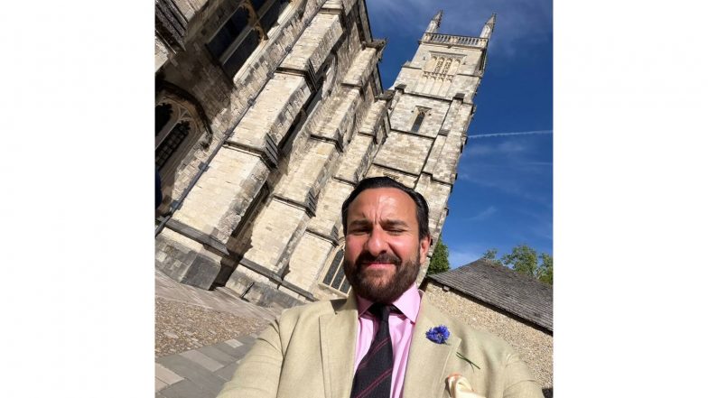 Entertainment News | Saif Ali Khan Pays Tribute to His Late Father Mansoor Ali Khan Pataundi at Winchester College