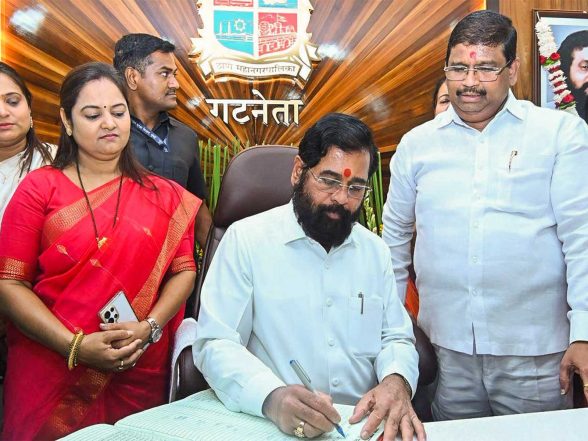 India News | Shiv Sena Denies Reports of Six UBT MPs Joining Party at Foundation Day Event