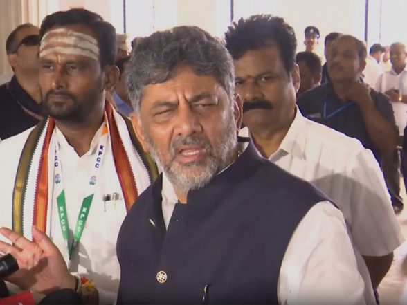 India News | 'Big Mandate from Legislators Across Party Lines': CM DK Shivakumar After Congress Wins 5 MLC Seats