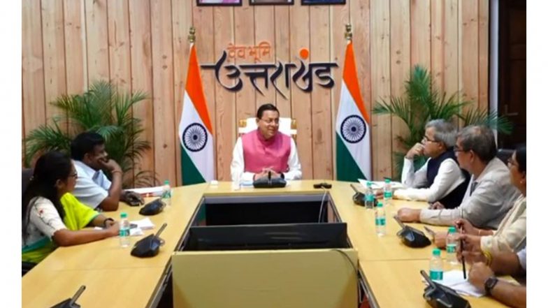 India News | Uttarakhand CM Meets Railway Board Chairman, Pushes for Timely Completion of Rishikesh-Karnaprayag Project