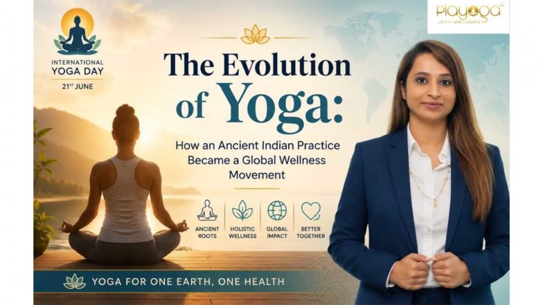Business News | Playoga Founder Dr. Bhavika Chordia Traces Yoga's Rise as the World's Leading Wellness Movement