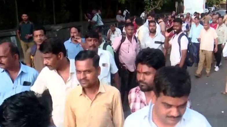India News | Mumbai: Shiv Sena Rahul Shewale Seeks CM Fadnavis's Intervention to Resolve BEST Strike Ahead of NEET Exam