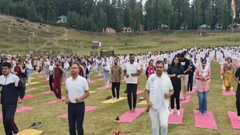 India News | From Floating Yoga to Mega Sessions, Administrative Preparations in Full Swing Across Country for International Yoga Day