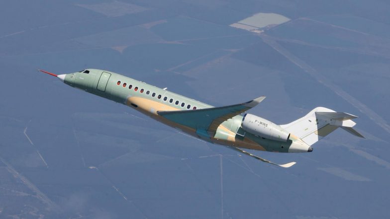 World News | Dassault's Falcon 10X Completes Maiden Flight