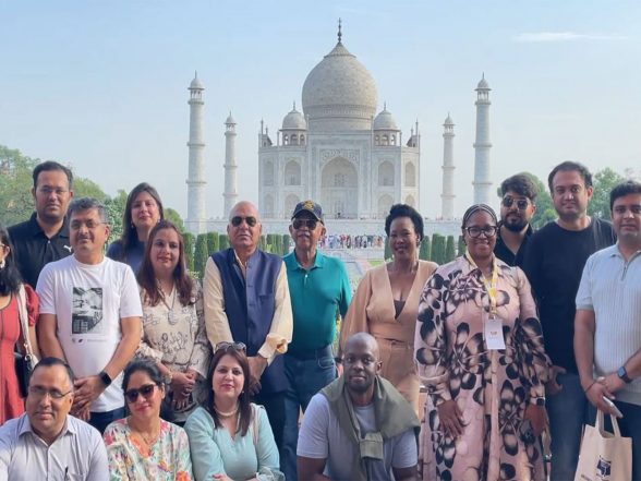 World News | BRICS Delegates Witness Slice of History During Visit to Taj Mahal