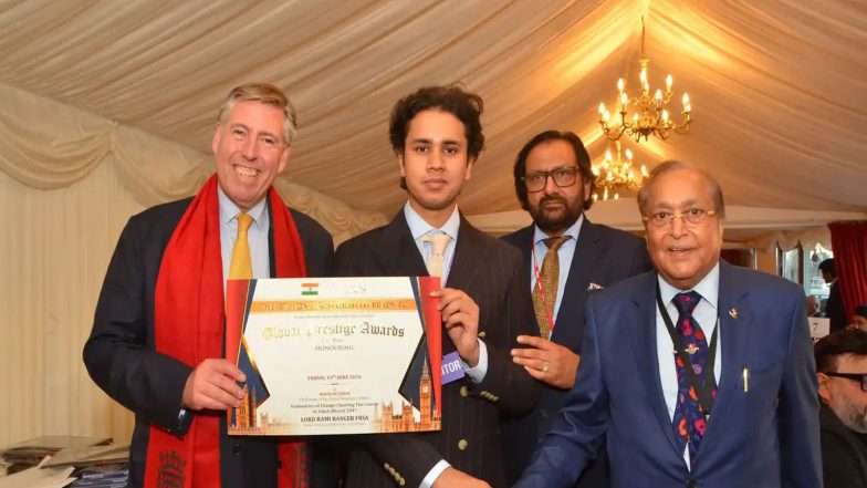 Sports News | BCA President Harsh Vardhan Honoured at House of Lords, UK Parliament