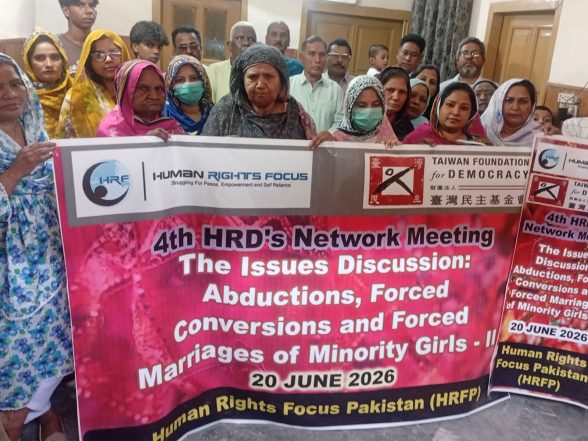 World News | HRFP-TFD Event on Abductions, Forced Conversions and Forced Marriages of Minority Girls in Pakistan