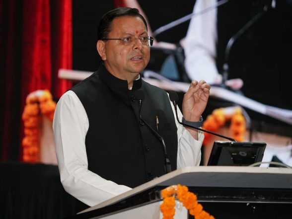India News | Uttarakhand CM Dhami Extends Greetings on Eve of International Yoga Day, Calls Yoga India's Sanatan Culture