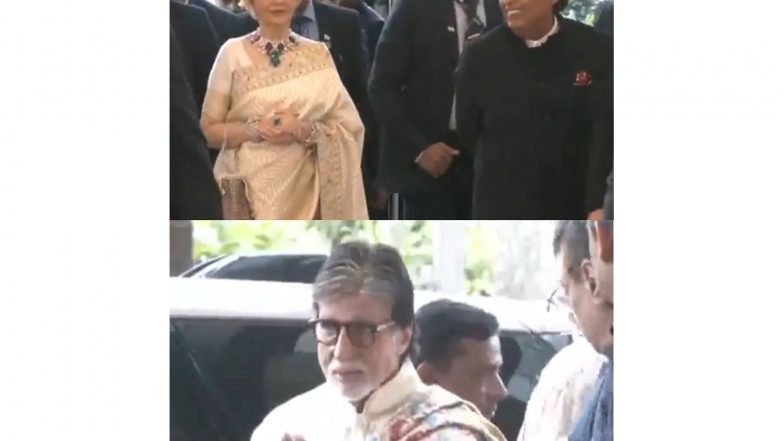 Entertainment News | Mukesh Ambani, Nita Ambani Join Wedding Celebrations of Supriya Sule's Daughter, Bachchans Mark Their Attendance