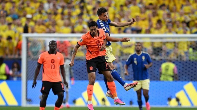 Sports News | FIFA World Cup 2026: Brobbey, Gakpo Score Braces as Netherlands Rout Sweden 5-1