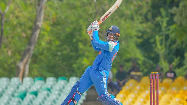 Sports News | Vaibhav Sooryavanshi Smashes Fastest List A Half-century off 11 Balls
