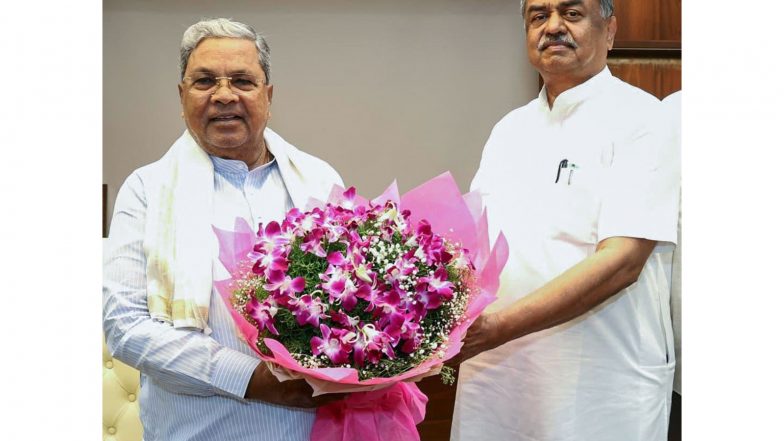 India News | Siddaramaiah Hails BK Hariprasad as New KPCC Chief, Vows to Strengthen Congress Ideology Ahead of 2028 Polls