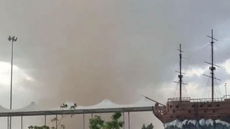 India News | Thoothukudi: 6 Injured After Strong Gusty Winds Blow off Temporary Roofing Sheets Near Airport Expansion Site