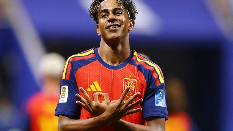Sports News | FIFA World Cup 2026: Lamine Yamal in Elite List with Messi, Pele as Spain Fire Three Past Saudi Arabia in First Half