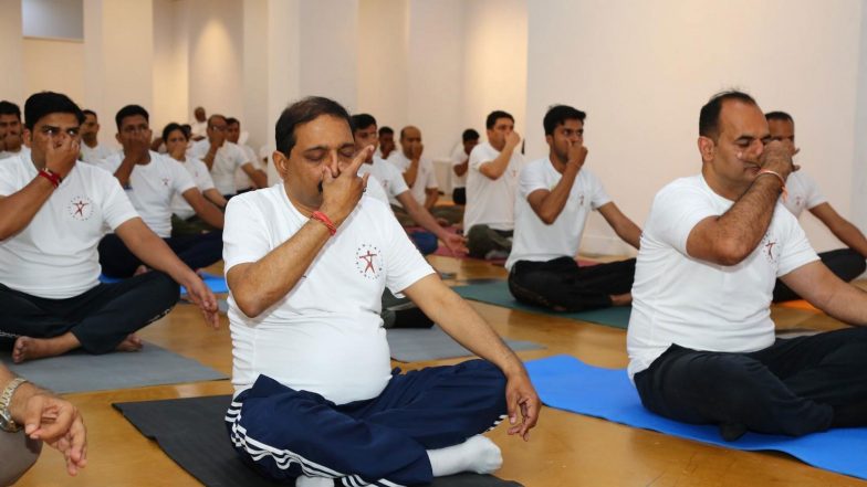 Business News | India Habitat Centre, RIS and Indian Yogini Association Mark International Day of Yoga 2026