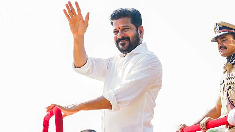 India News | Telangana CM Revanth Reddy Urges Rajnath Singh to Develop Adilabad Airport with Full Facilities