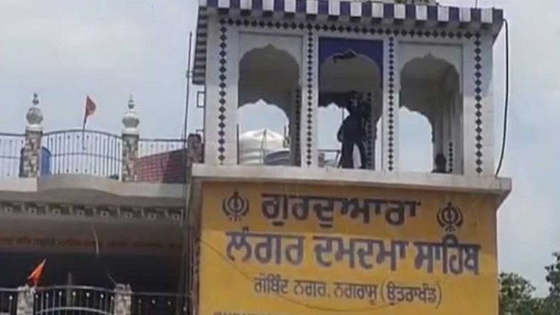 India News | Standoff at Uttarakhand's Nagarasu Gurdwara Enters 3rd Day; Administration Holds Talks with Nihang Group