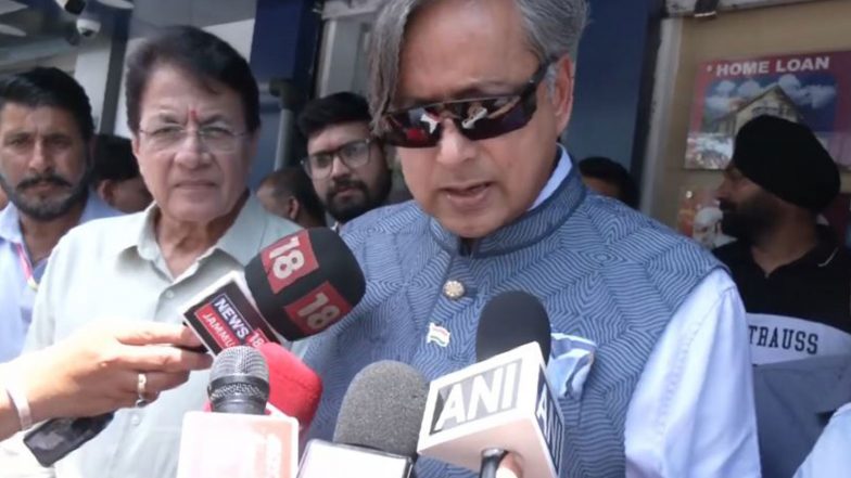 India News | External Affairs Panel to Study Indo-Pak, Sino-Indian Ties, Passport Sev Kendra Functioning: Congress MP Shashi Tharoor