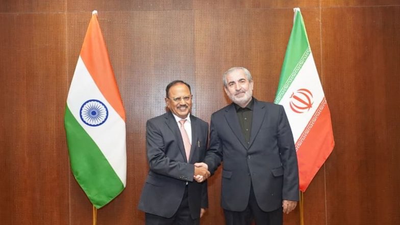World News | NSA Doval Discusses West Asia Situation During Meeting with Iranian Dy Secy Defence Ghadir Nezamipour