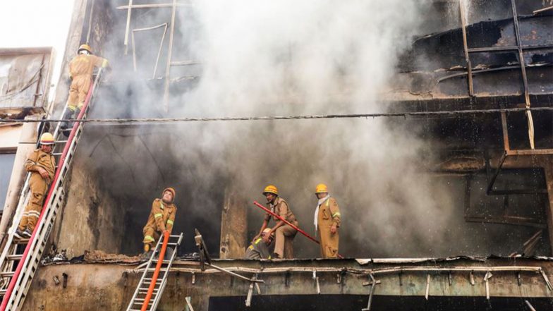 India News | Lucknow Fire: PM Modi Announces Ex-gratia, CM Yogi Cuts Short Aligarh Visit