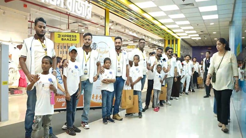 Business News | Express Baazar and Lions Club Bring Smiles to 150 Children Through Project Muskan