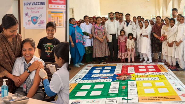 Business News | Advancing India's Fight Against Cervical Cancer, M3M Foundation Facilitates HPV Vaccination for Adolescent Girls in Nuh