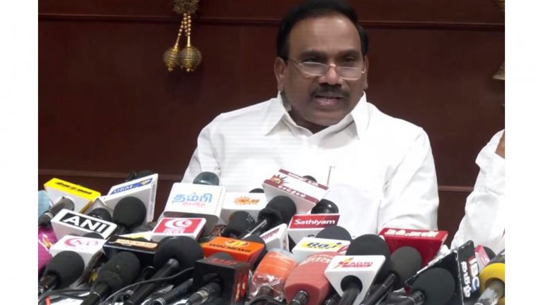 India News | DMK Students' Wing Holds Massive Protest in Chennai Against NEET, Centre's Education Policies