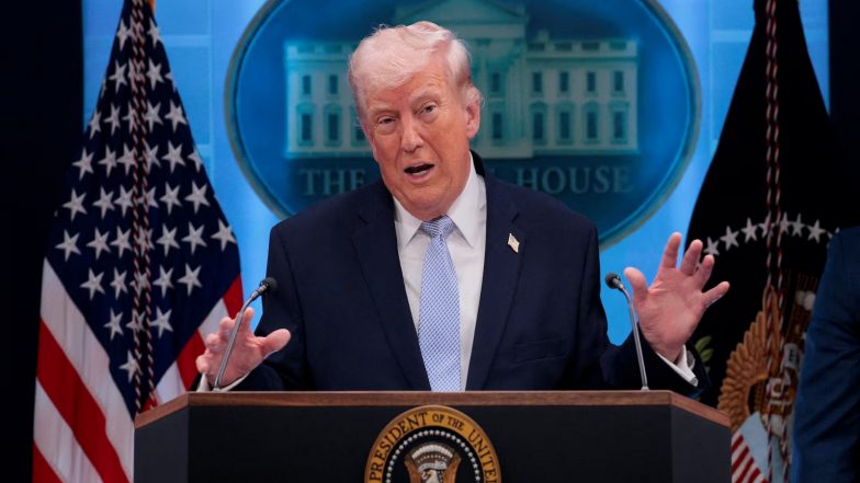 World News | Trump Says 19 Million Barrels of Oil Exited Strait of Hormuz on Monday