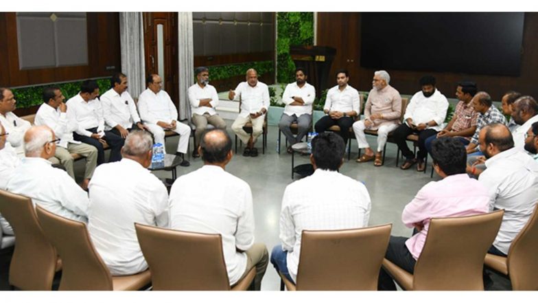 India News | YSRCP Vows to Defend CRDA Farmers' Rights, Opposes Forced Land Pooling