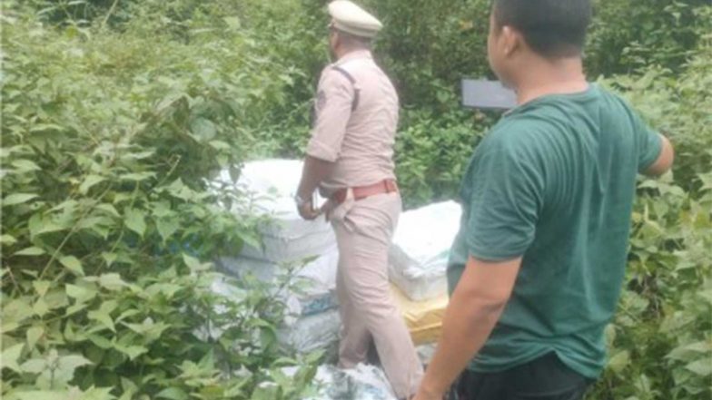 India News | Assam Excise Department Busts Alleged Illegal Liquor Network in Chirang District, Recovers 126 Bags of Empty Bottles