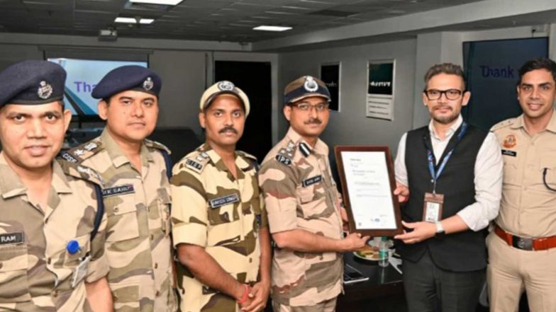 India News | Global Gold Standard: CISF Secures ISO 9001:2015 Certification at Delhi's IGI Airport