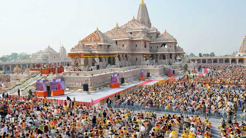 India News | FIR Registered in Alleged Embezzlement of Donations at Ram Temple